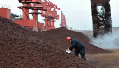 قیمت سنگ‌آهن چین افزایش یافت